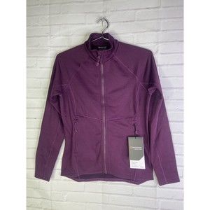 Montane Womens Protium Jacket Lightweight Fleece Activewear Pockets Green Size S